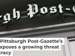 The Pittsburgh Post-Gazette announced it will shut down on May 3. AP Photo/Gene J. Puskar
